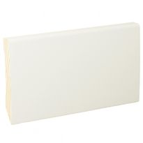 Jalkalista Siparila Kiille 12x70x3600mm, puhtaanvalkoinen