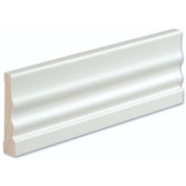 Peitelista/jalkalista Siparila Kinos 15x70x3600mm, puhtaanvalkoinen