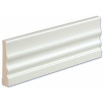 Peitelista/jalkalista Siparila Kinos 15x90x3600mm, puhtaanvalkoinen