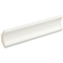 Kattolista Siparila Kiille 15x44x3600mm, puhtaanvalkoinen