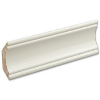 Kattolista Siparila Vana, 15x60x3600mm, puhtaanvalkoinen
