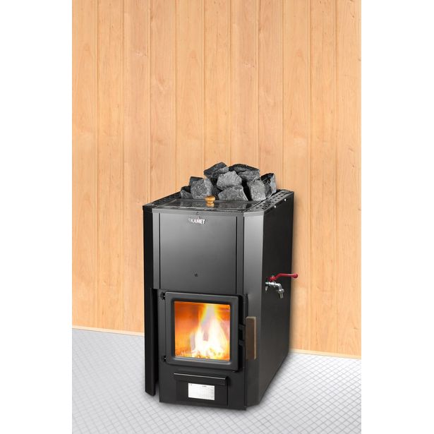 Puukiuas Skamet P-12025 RVGL, 16-25m³, vesisäiliö oikealla