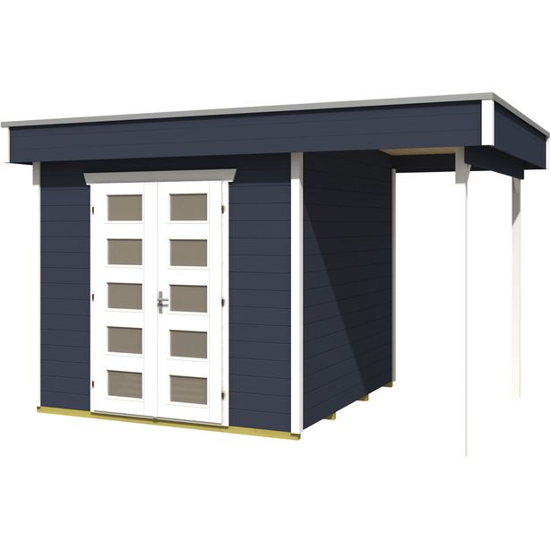 Pihavaja Skan Holz Venlo 2, 6.3m², harmaa