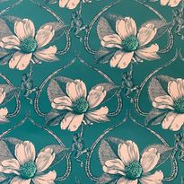 Tapetti Studio Lisa Bengtsson Monkan,, petroli (SLB-S-1422)