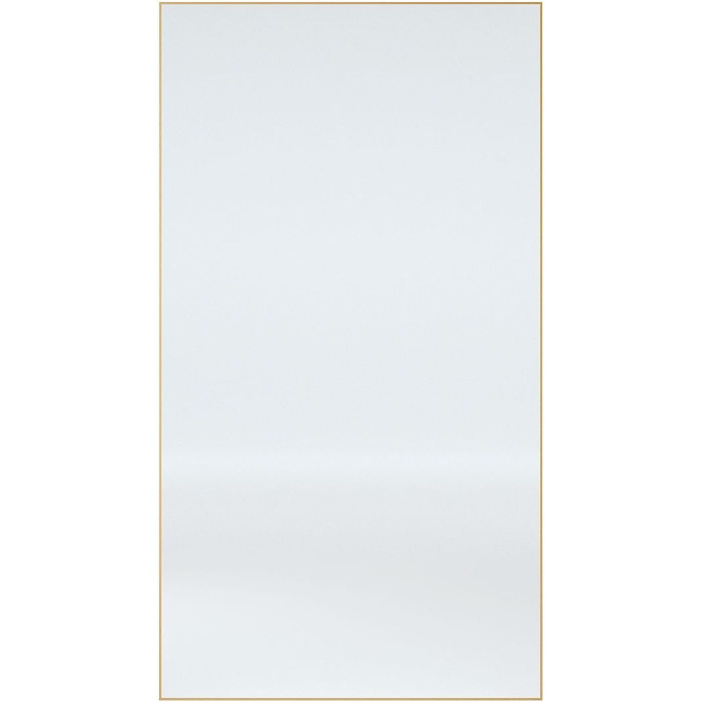 Peili Suomen Lasitehdas Aitta, Slimline-kehyksellä, 50x200cm, kultamessinki