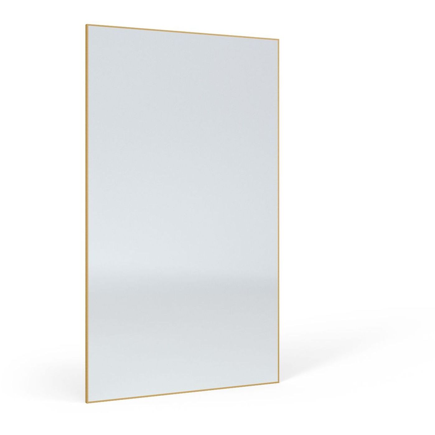 Peili Suomen Lasitehdas Aitta, Slimline-kehyksellä, 100x170cm, tammi