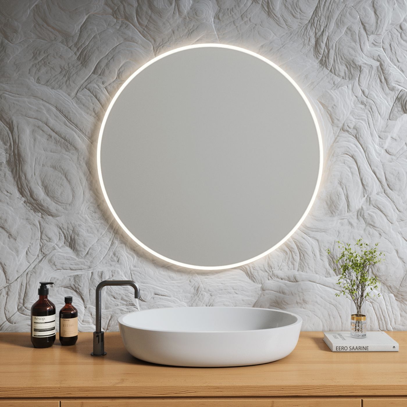 Valopeili Suomen Lasitehdas Full Lux Pyöreä, 80cm