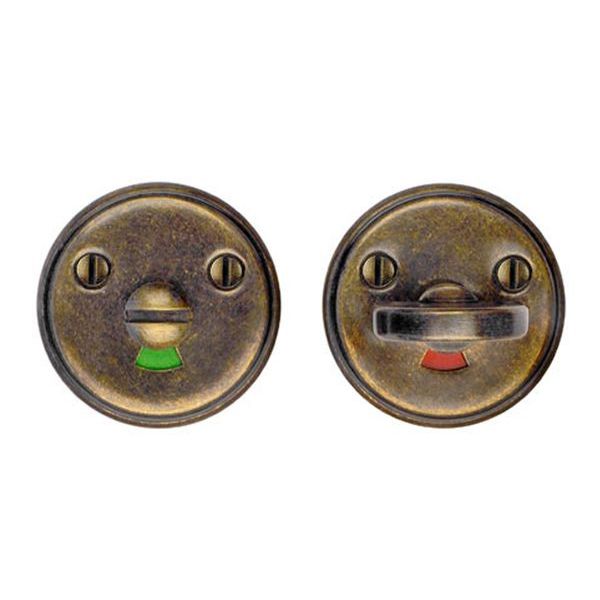 WC-vääntönuppi B210A, antiikkimessinki