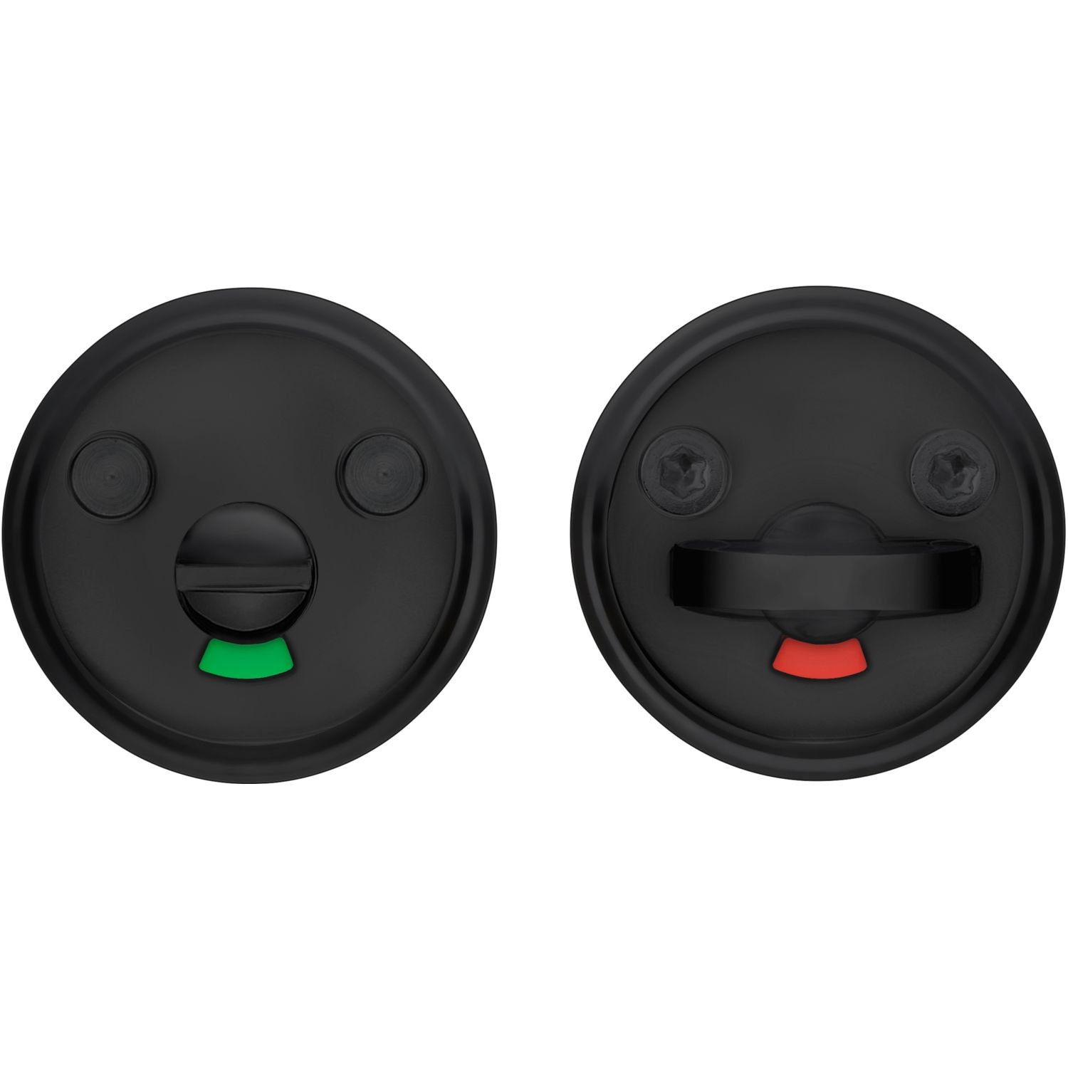 Wc-vääntönuppi Beslagsboden B210B, mattamusta