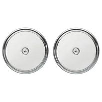 Peitekilpi Smedbo B218K, kromi