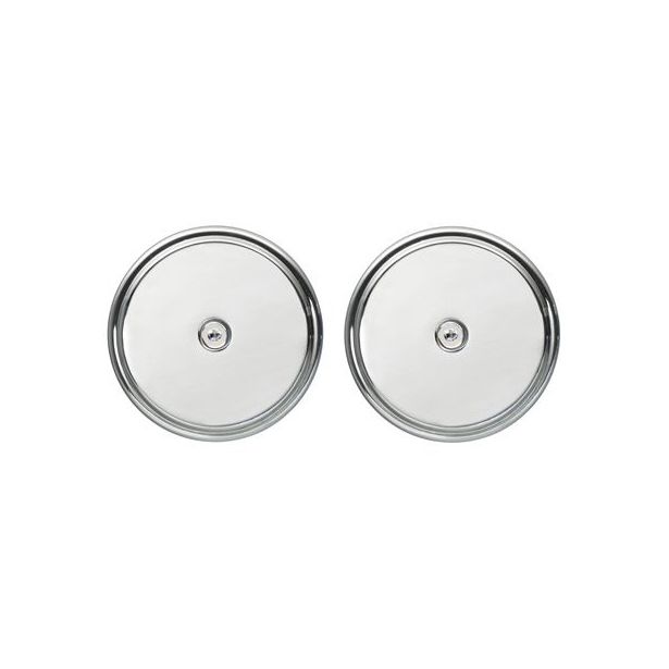 Peitekilpi Smedbo B218K, kromi