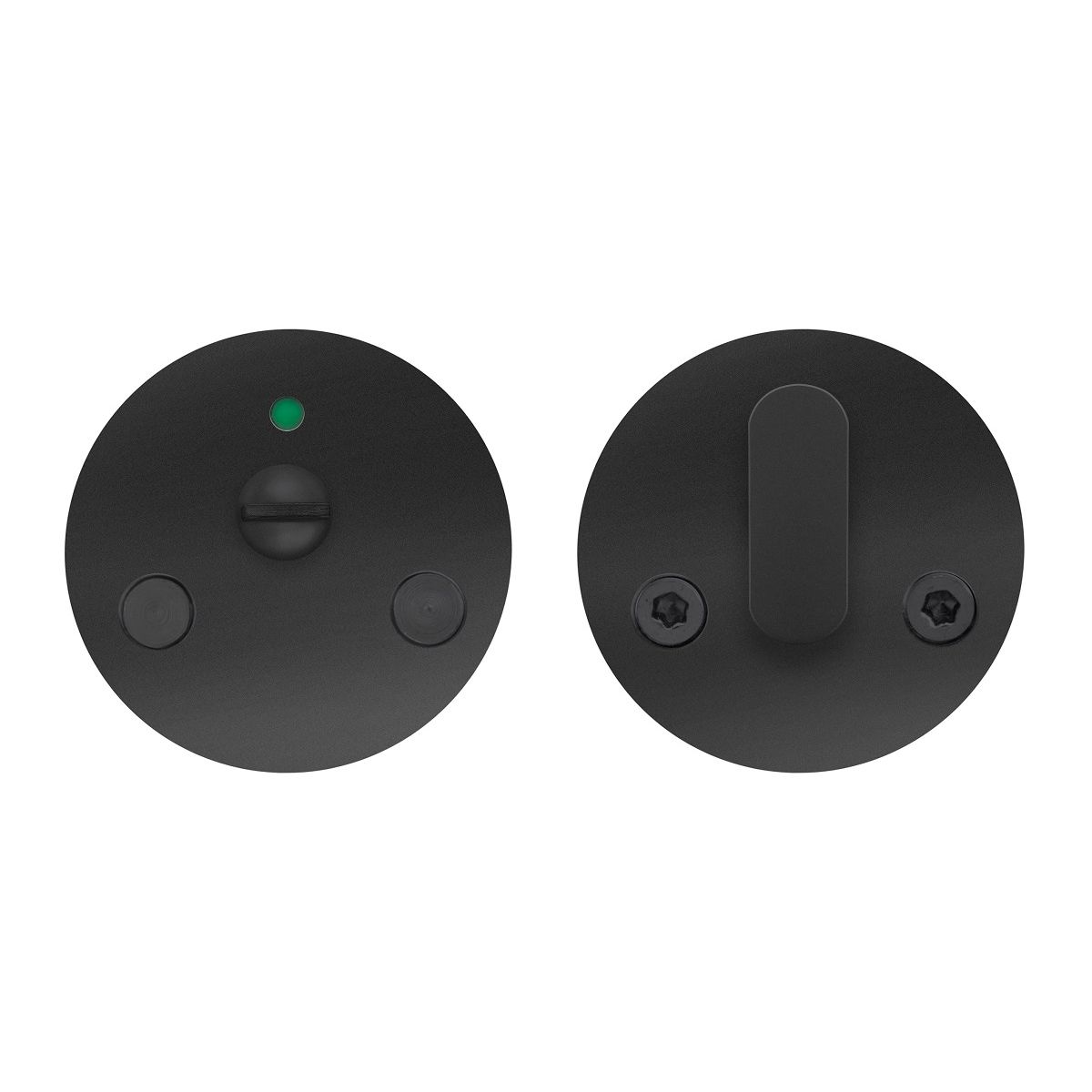 WC-vääntönuppi Beslagsboden Sparpack B240BNS, musta