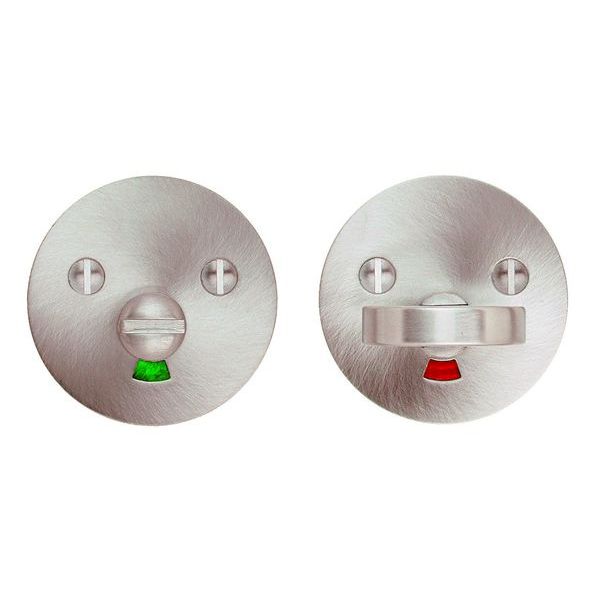 WC-vääntönuppi B810KM, mattaharjattu kromi