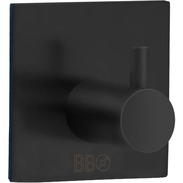 Koukku Beslagsboden Design BB1105 mattamusta rst