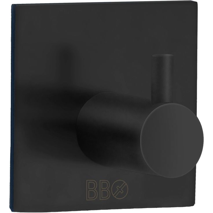 Koukku Beslagsboden Design BB1105 mattamusta rst