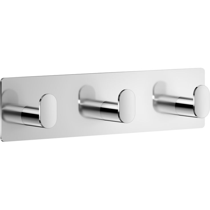 Kolmoispyyhekoukku Beslagsboden Design BK459, kromattu rst