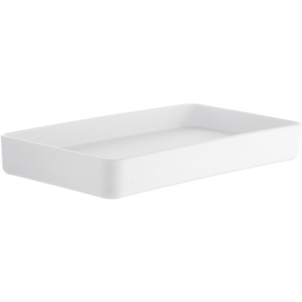 Saippuakuppi/saippua-astia Beslagsboden BX580, vapaasti seisova, valkoinen