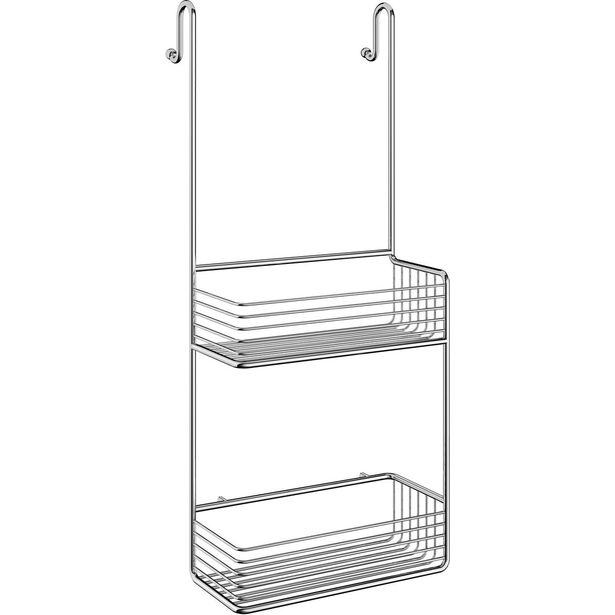 Kaksoiskori suihkuseinään Smedbo Sideline DK1141 250x100 mm/596 mm kiillotettu kromi