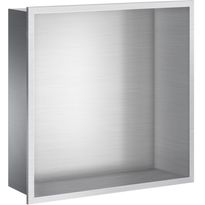 Upotettava hylly Smedbo Sideline DS5022, 30x30cm, harjattu alumiini