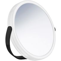 Meikkipeili Smedbo Outline FB444, LED-valaistus, mattamusta