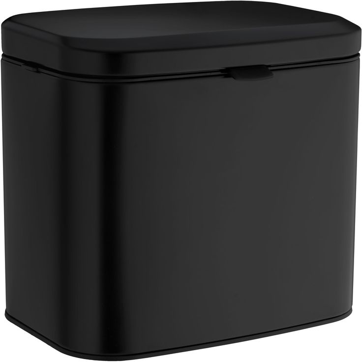 Roska-astia Smedbo Outline FB669, 3l, seinälle, mattamusta