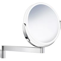 Meikkipeili LED-valolla Smedbo FK446 Outline, akkukäyttöinen, kromattu