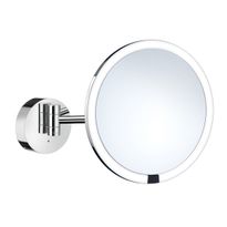 Meikkipeili Smedbo Outline Sensor FK487EP, Ø215mm, akkukäyttöisellä valolla, 7-kertainen suurennos