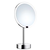 Meikkipeili Smedbo Outline Sensor FK488EP,  Ø215mm, akkukäyttöisellä valolla, 7-kertainen suurennos