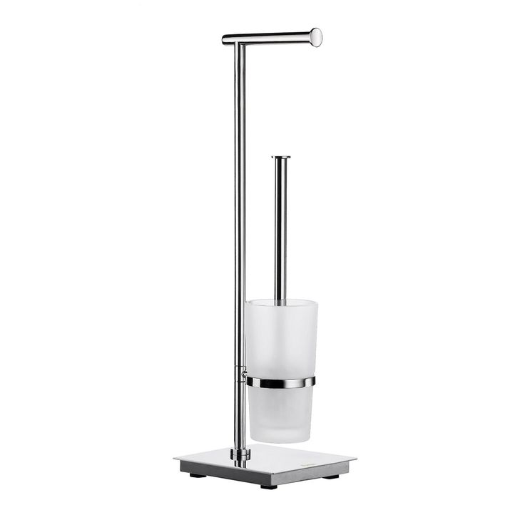 WC-paperi-/WC-harjateline Smedbo Outline Lite FK603, vapaasti seisova