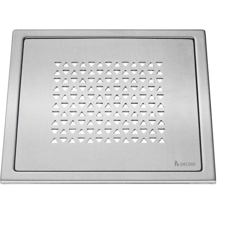 Lattiakaivonkansi Smedbo Outline kolmio 200x200 mm mattaharjattu rst