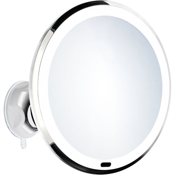 Meikkipeili imukupilla Beslagsboden Z630, X7, LED, kromattu