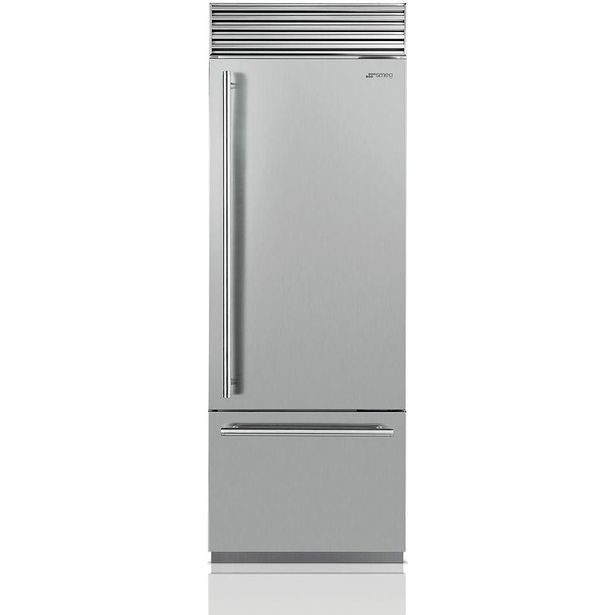Jääkaappipakastin Smeg RF376RSIX 74cm teräs