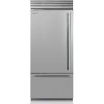 Jääkaappipakastin Smeg RF396LSIX 89cm teräs