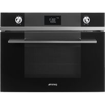 Yhdistelmämikroaaltouuni Smeg SF4102MCN 60cm musta
