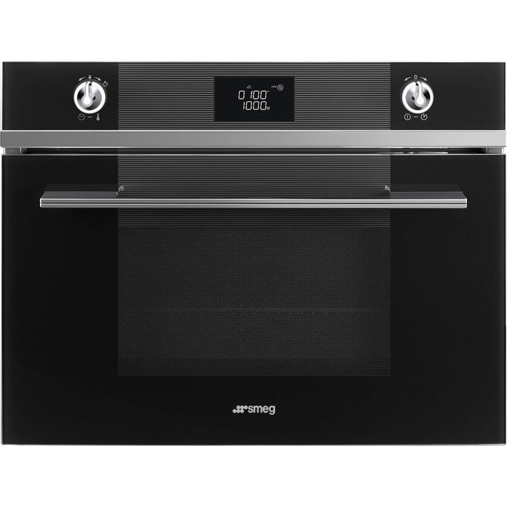 Yhdistelmämikroaaltouuni Smeg SF4102MCN 60cm musta