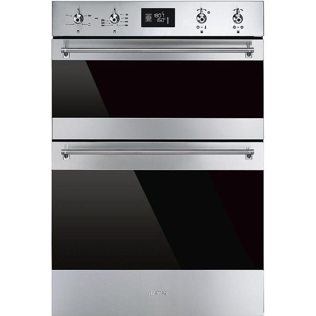 Kaksoisuuni Smeg DOSF6390X 60cm teräs