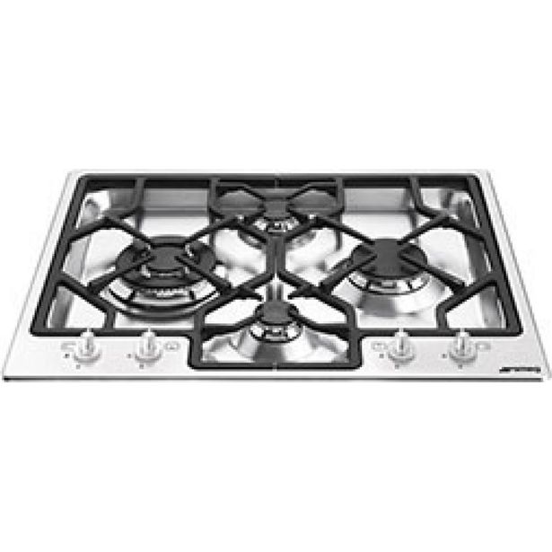 Kaasuliesitaso Smeg PGF64-4 68cm teräs
