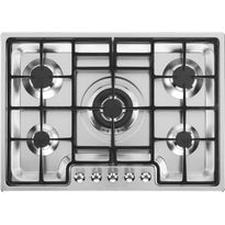 Kaasuliesitaso Smeg PGF75-4 72cm teräs