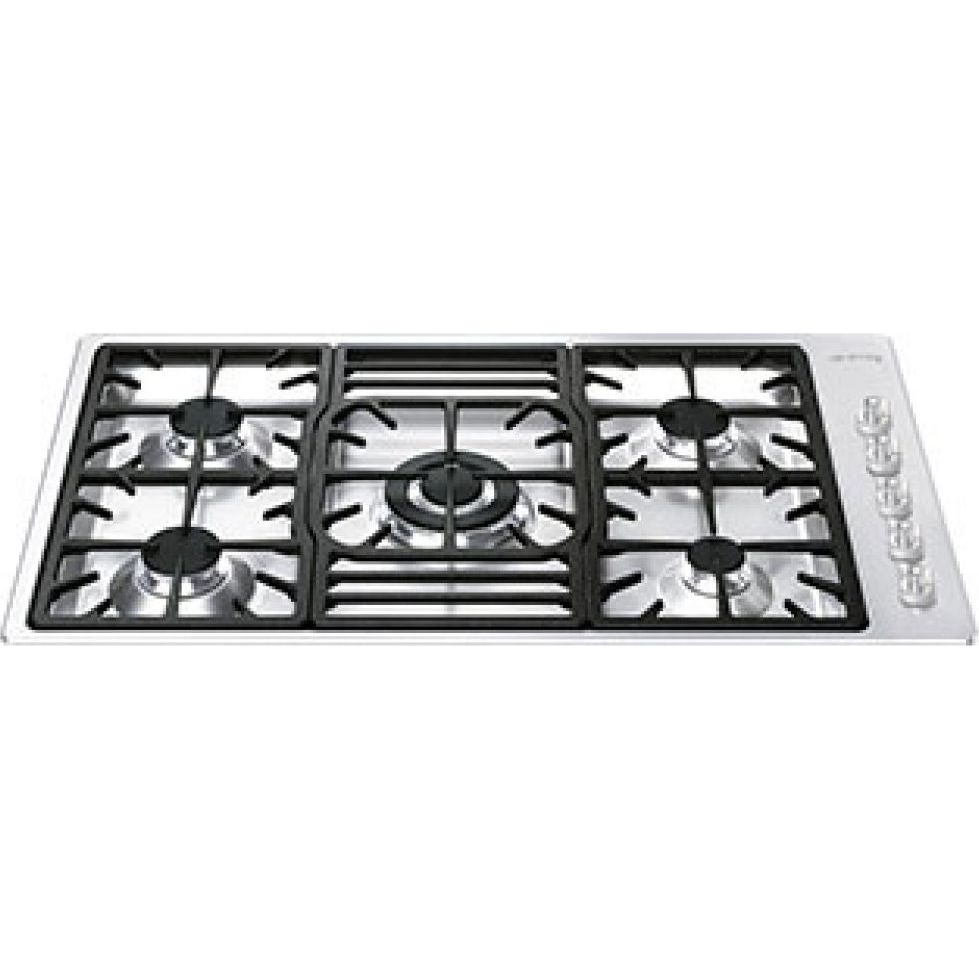 Kaasuliesitaso Smeg PGF95-4 87cm teräs