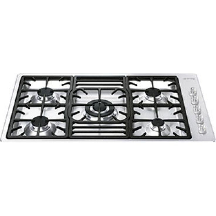 Kaasuliesitaso Smeg PGF95-4 87cm teräs