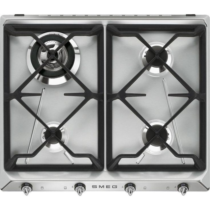 Kaasuliesitaso Smeg SR964XGH 60cm teräs