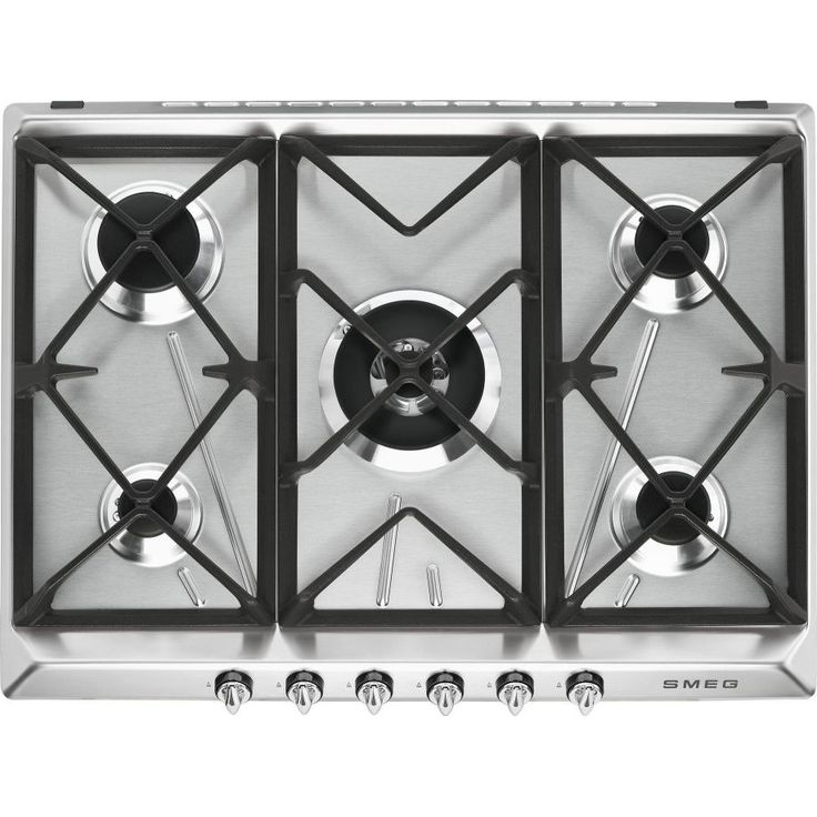 Kaasuliesitaso Smeg SR975XGH 68.5cm teräs