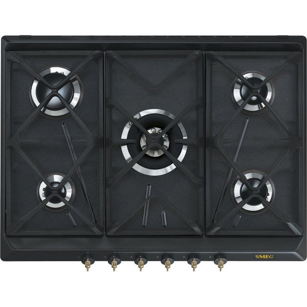 Kaasuliesitaso Smeg SRV876AOGH 68.5cm antrasiitti