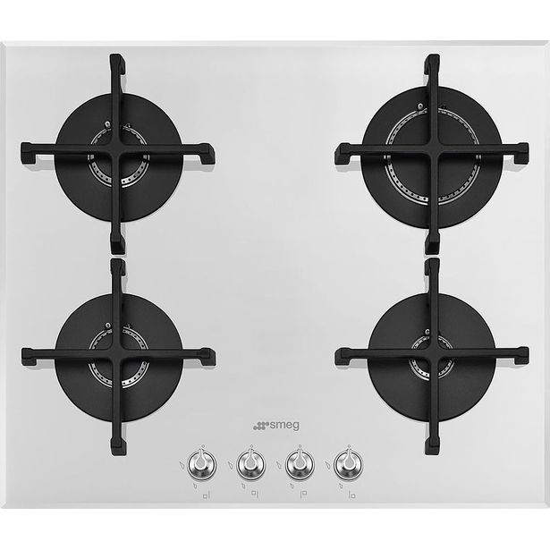 Kaasuliesitaso Smeg PV164B2 60cm valkoinen