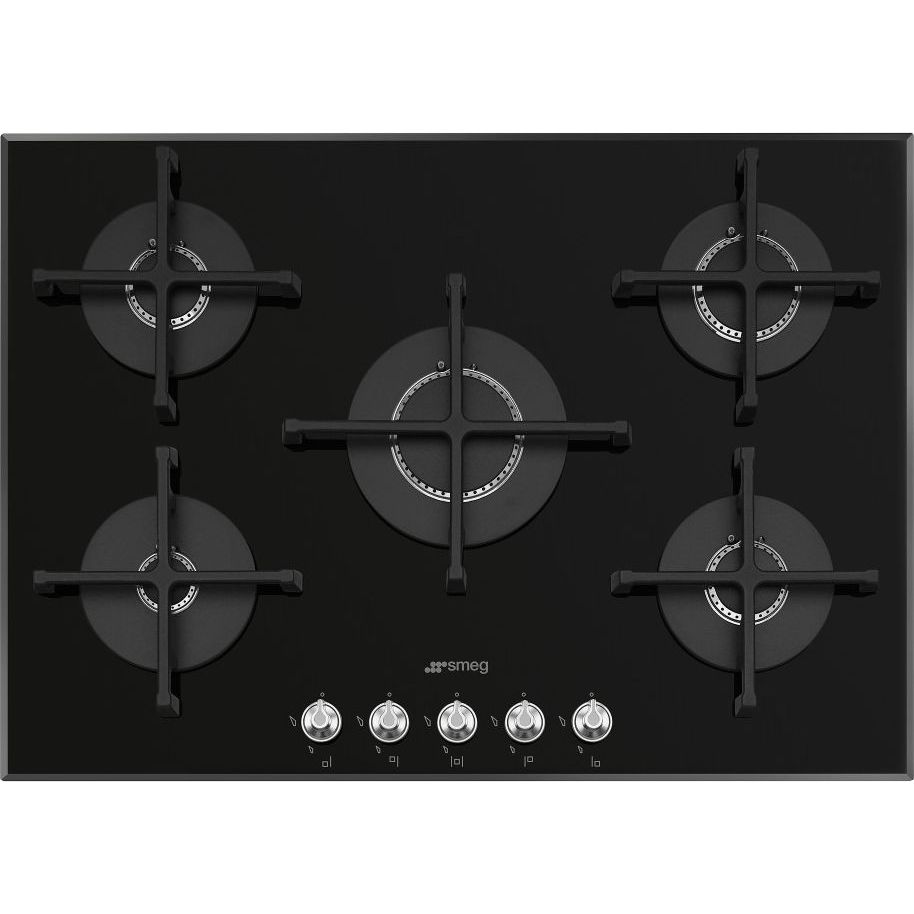 Kaasuliesitaso Smeg PV175N2 72cm musta