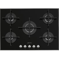 Kaasuliesitaso Smeg PV175N2 72cm musta