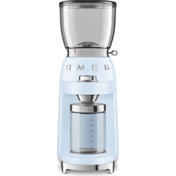 Kahvimylly Smeg CGF01PBEU pastellinsininen