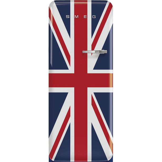 Jääkaappi pakastelokerolla Smeg Retro FAB28LDUJ5 Union Jack 60cm