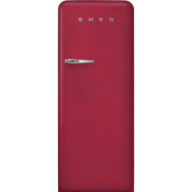 Jääkaappi pakastelokerolla Smeg Retro FAB28RDRB5 60cm rubiininpunainen