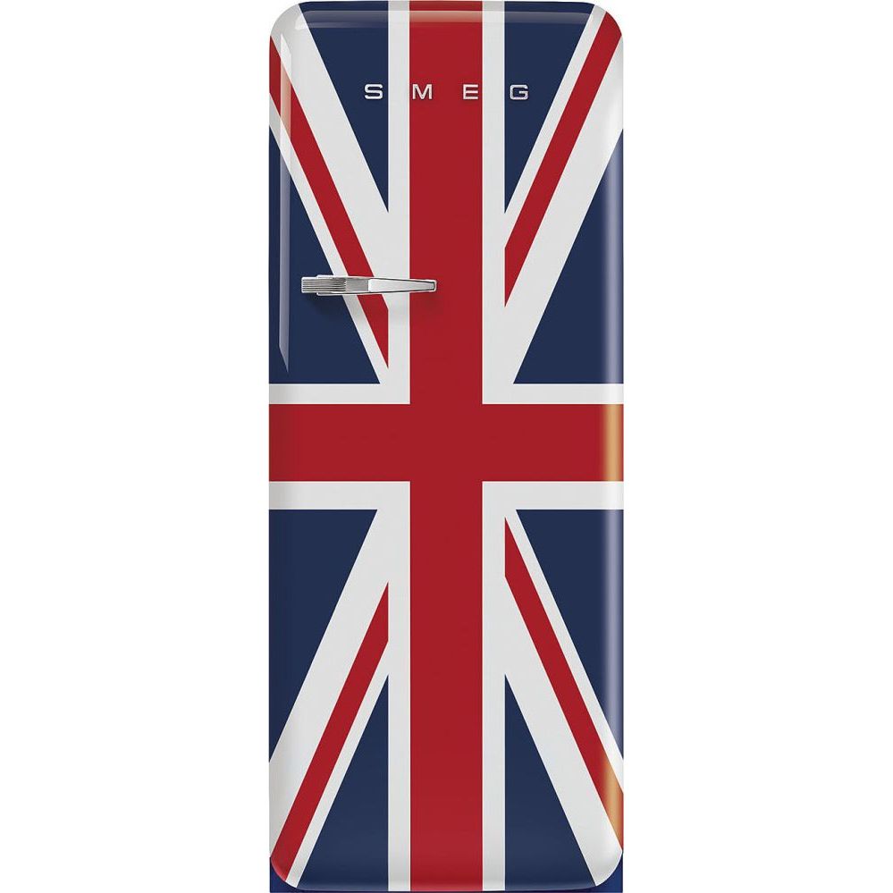 Jääkaappi pakastelokerolla Smeg Retro FAB28RDUJ5 Union Jack 60cm oikea